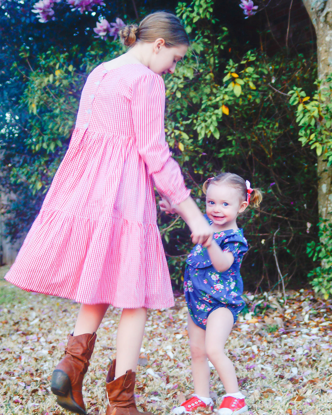 Violet Dress and Bubble | Sunflower Seams Pattern Company | Digital PDF Sewing Pattern