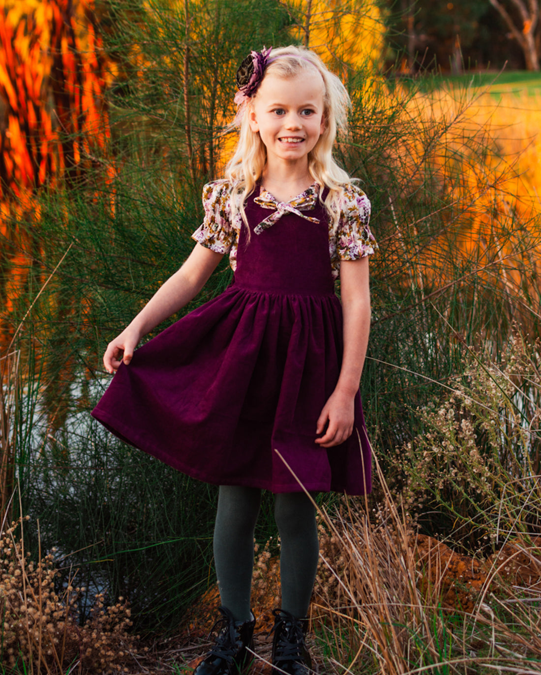 Willow Dress | Sunflower Seams Pattern Company | Digital PDF Sewing Pattern