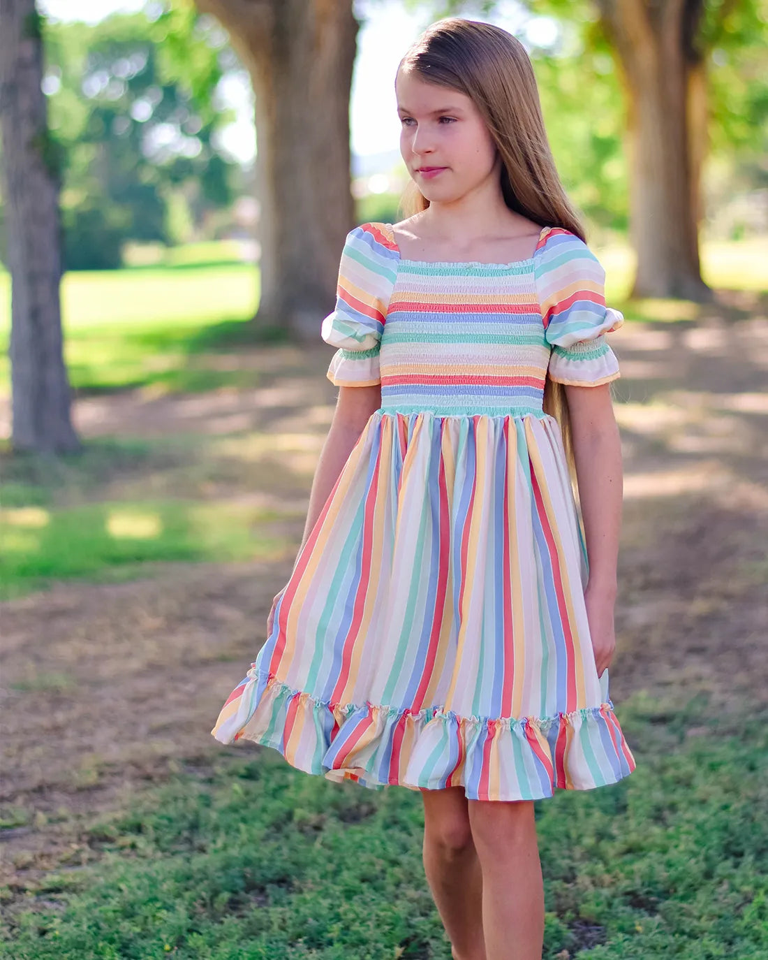 Zinnia Shirred Dress & Romper Digital Sewing Pattern