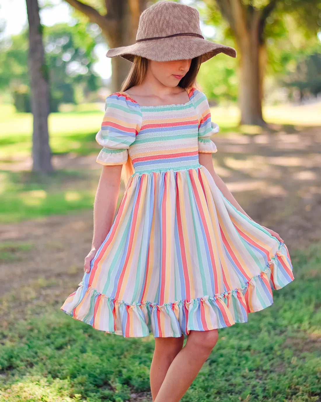 Zinnia Shirred Dress & Romper Digital Sewing Pattern