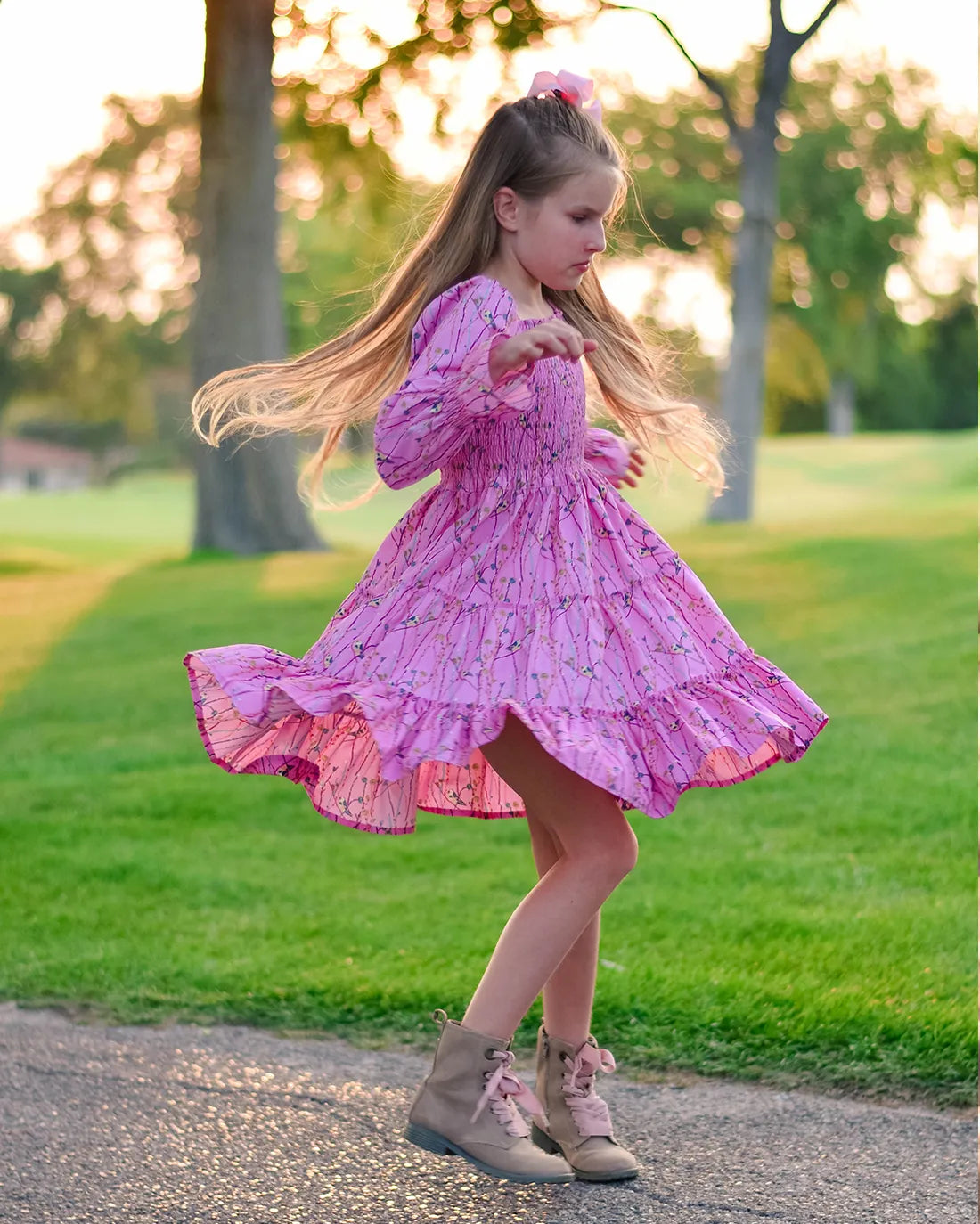 Zinnia Shirred Dress & Romper Digital Sewing Pattern