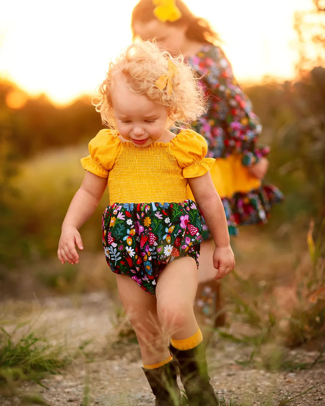Zinnia Shirred Dress & Romper Digital Sewing Pattern