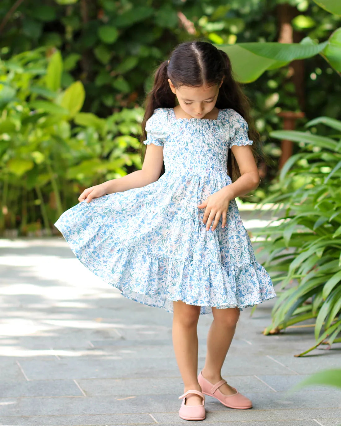 Zinnia Shirred Dress & Romper Digital Sewing Pattern
