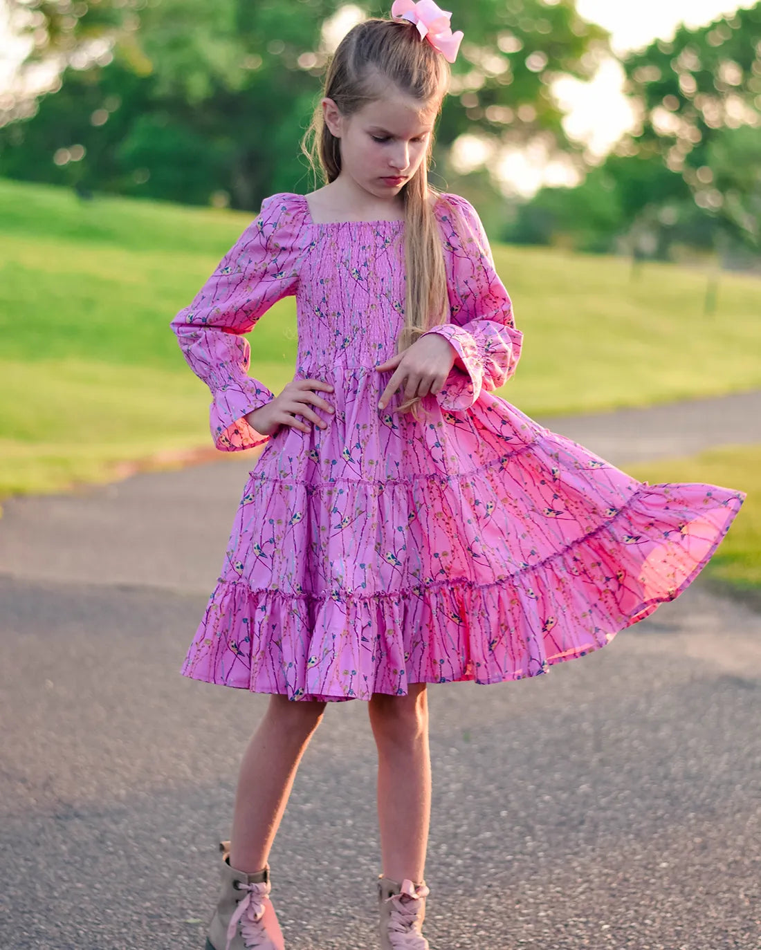 Zinnia Shirred Dress & Romper Digital Sewing Pattern