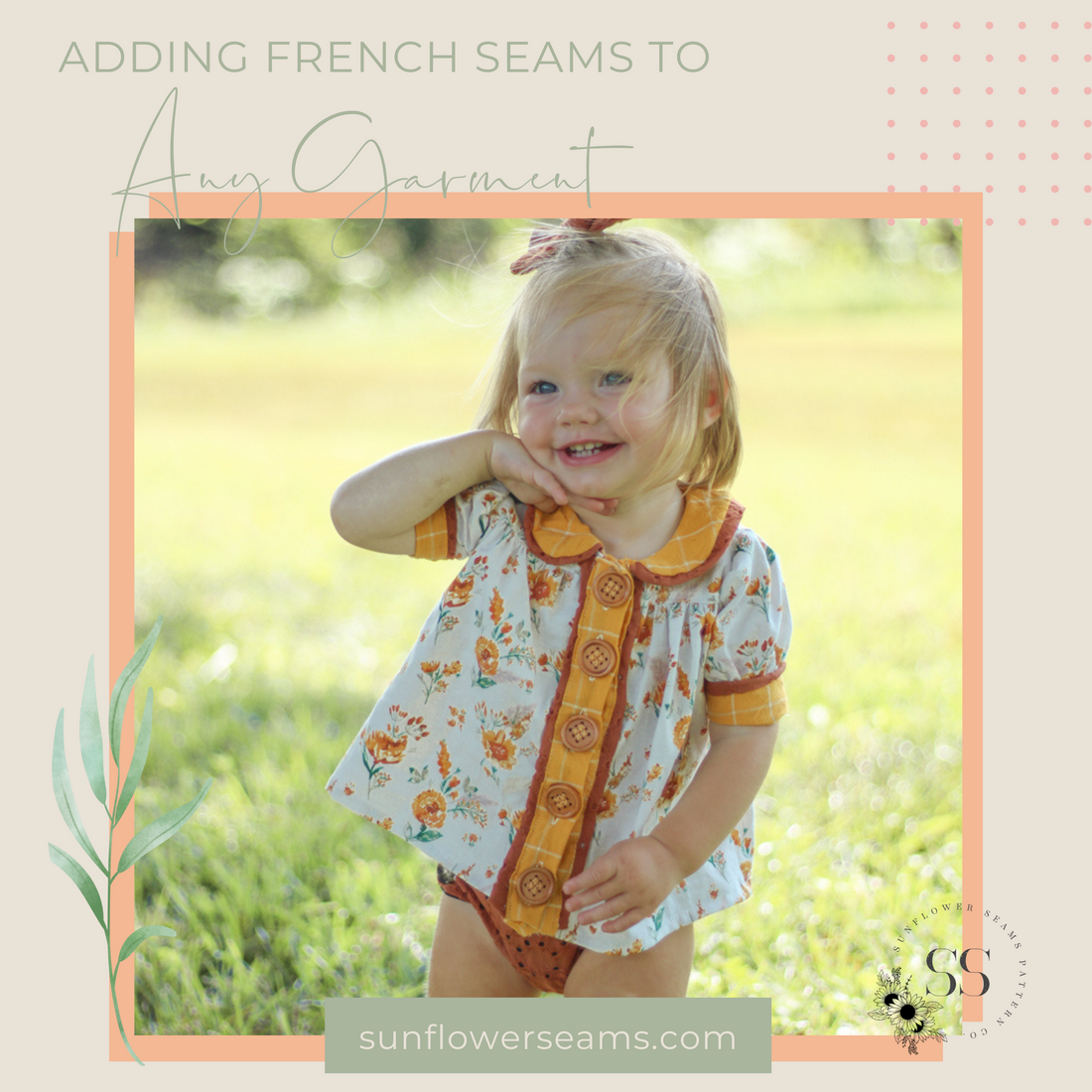 Adding French Seams to Any Garment {A Tutorial}