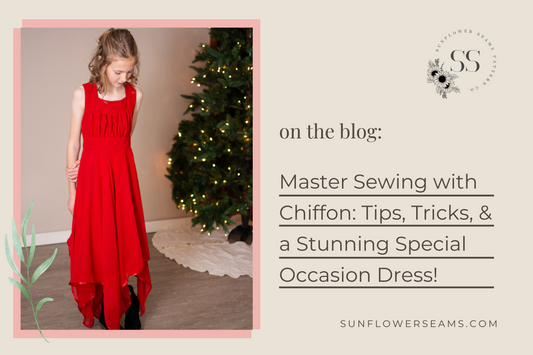 Master Sewing with Chiffon: Tips, Tricks, and a Stunning Special Occasion Dress!