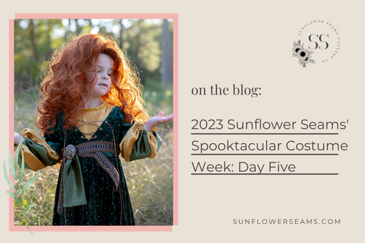 2023 Sunflower Seams' Spooktacular Costume Week: Day Five