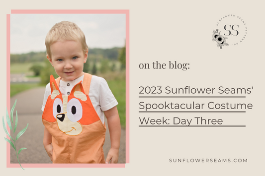 2023 Sunflower Seams' Spooktacular Costume Week: Day Three