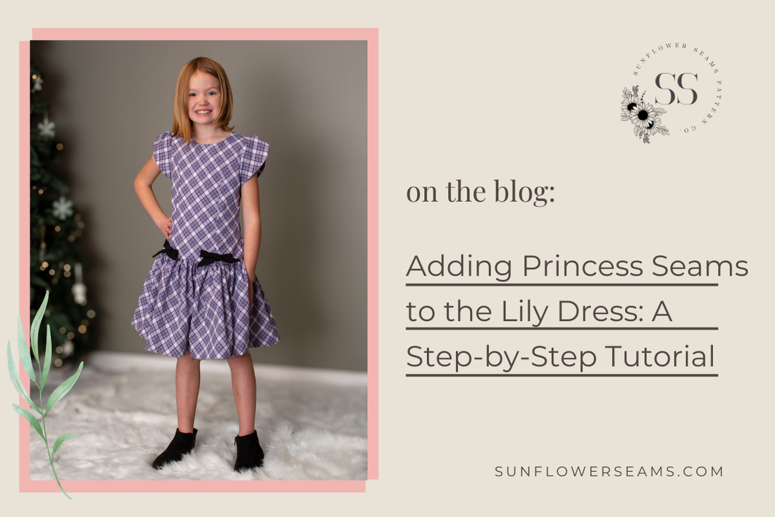 Adding Princess Seams to the Lily Dress: A Step-by-Step Sewing Tutorial