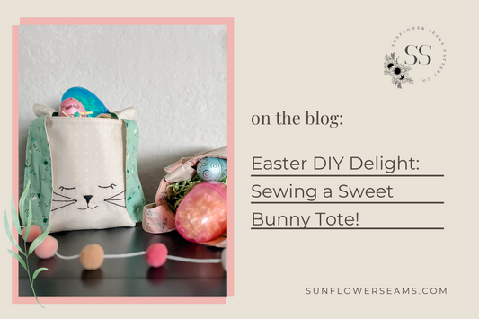 Easter DIY Delight: Sewing a Sweet Bunny Tote!