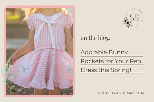 How to Create Adorable Bunny Pockets for Your Ren Dress this Spring!