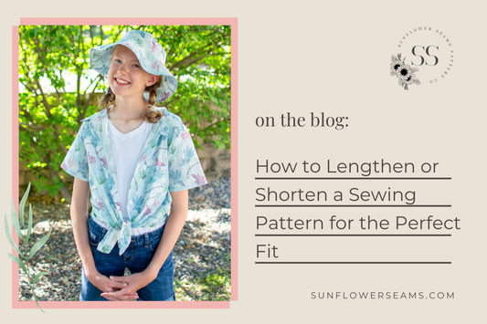 How to Lengthen or Shorten a Sewing Pattern for the Perfect Fit