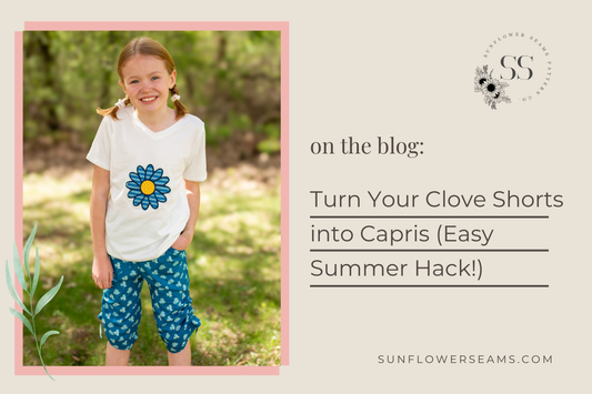 Turn Your Clove Shorts into Capris (Easy Summer Hack!)
