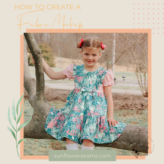 How to Create a Fabric Mockup {A Tutorial}