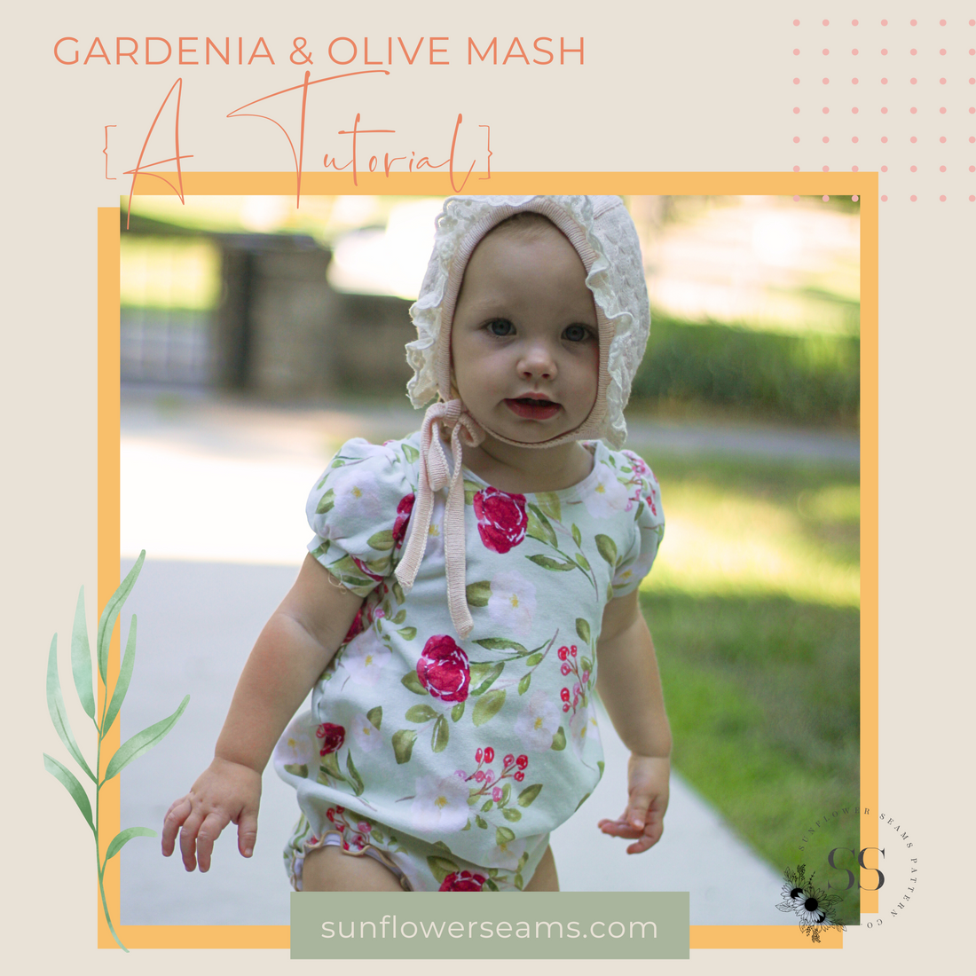 Gardenia & Olive Mash {A Tutorial}