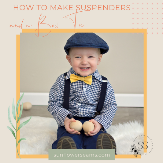 How to Make Suspenders and a Bow Tie
