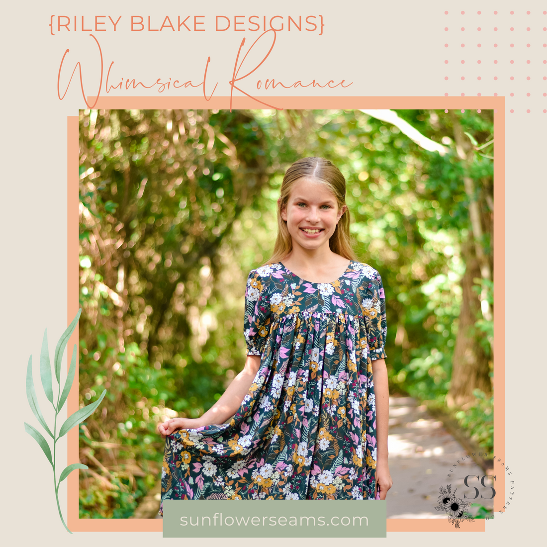 Whimsical Romance {Riley Blake Designs} – Sunflower Seams