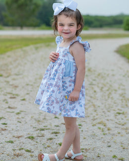 Aster Lurex Striped  Dress  4-7 Years