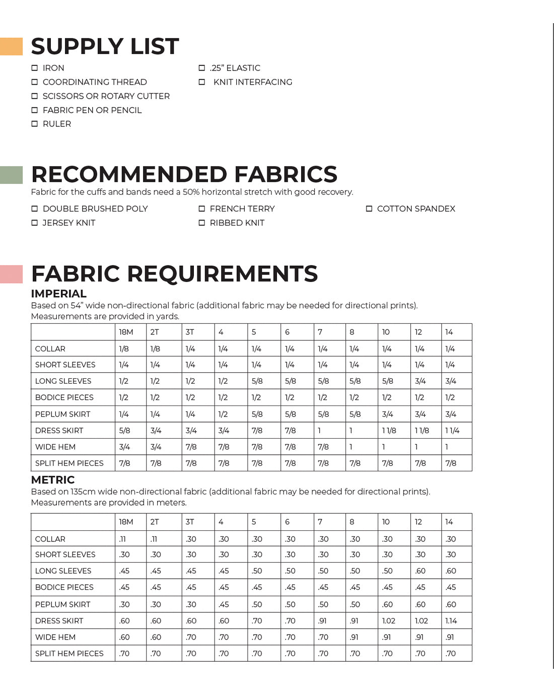 Bellamy Top & Dress Digital Sewing Pattern