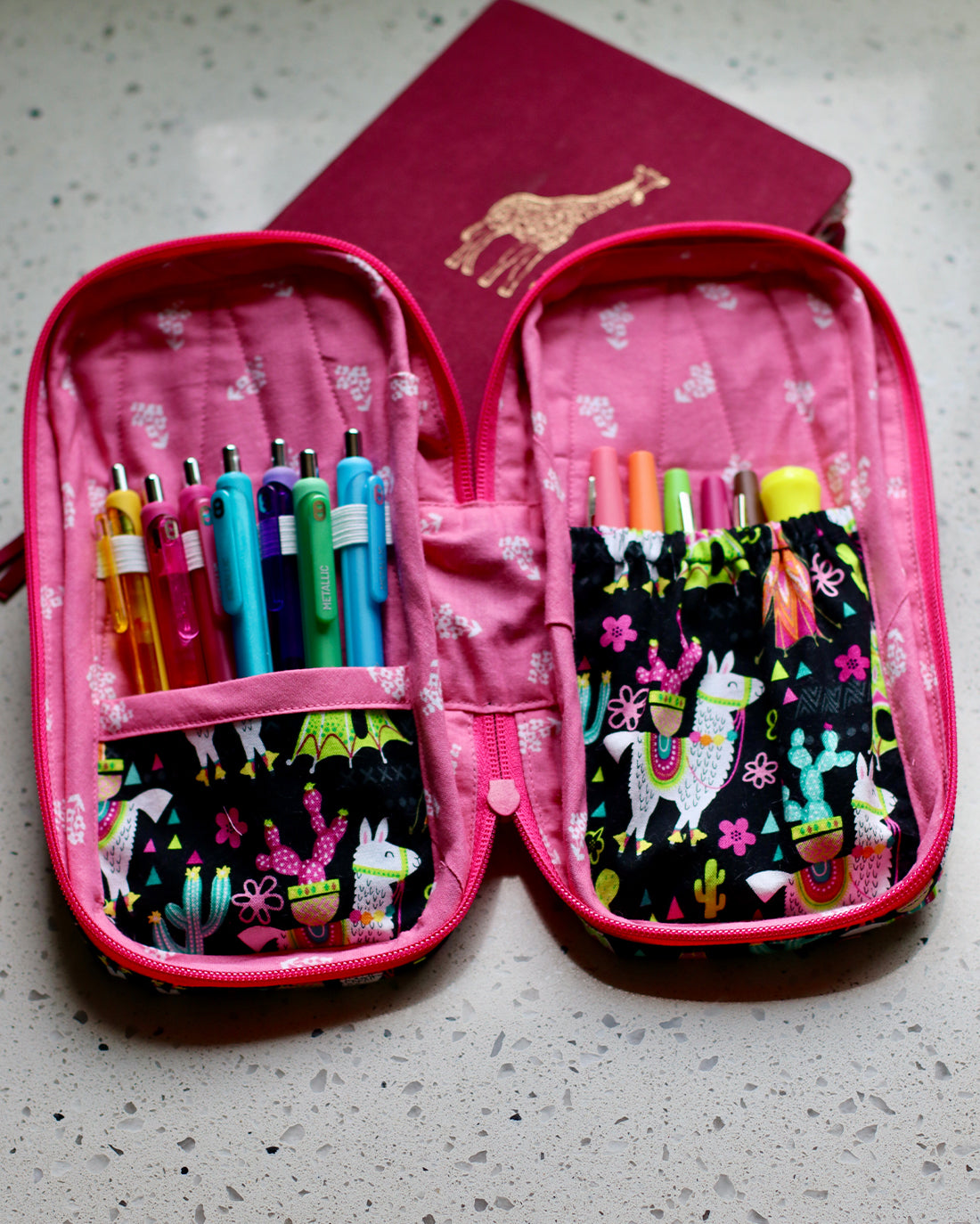 Petal Pencil Pouch Digital Sewing Pattern