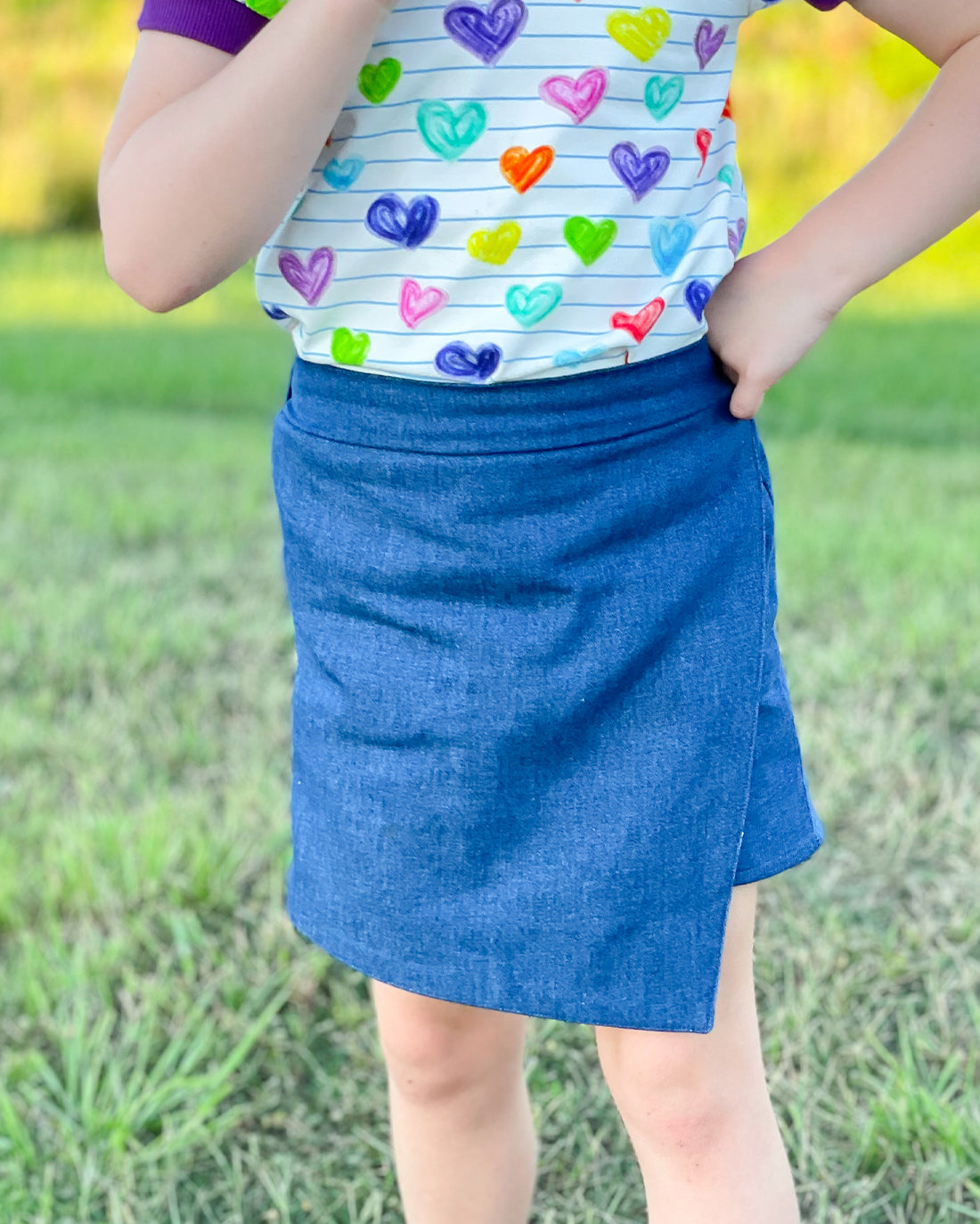 Valerian Skort & Shorts Digital Sewing Pattern