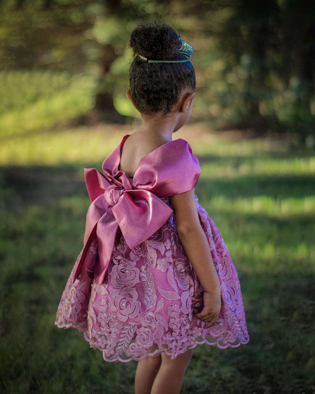 Semila Flower Print Dress Rose