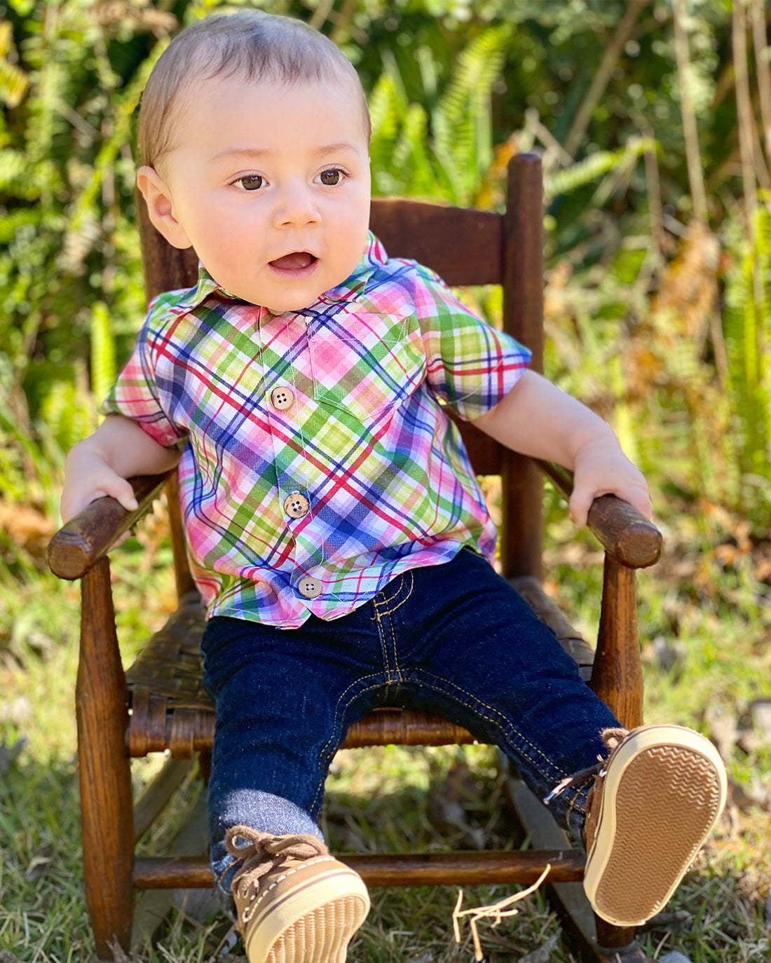Baby Alder Collared Shirt Digital Sewing Pattern