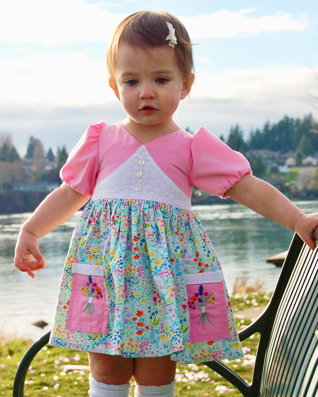 Peplum skirt dress pattern sale