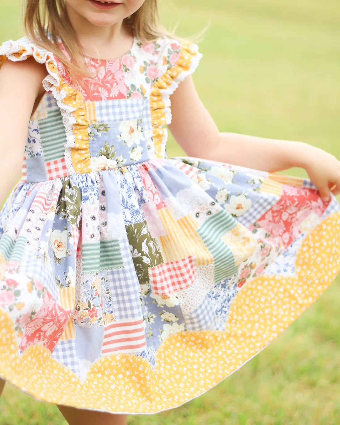 Daisy Dress Digital Sewing Pattern – Sunflower Seams