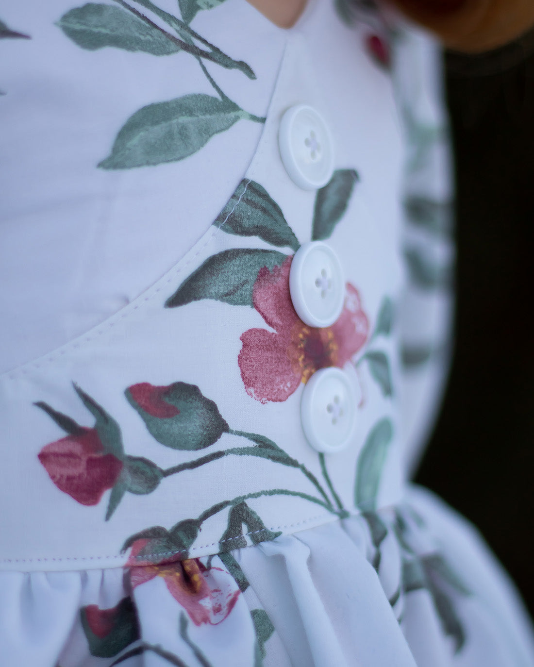 Daphne Peplum and Dress Digital Sewing Pattern | Sunflower Seams Pattern Company
