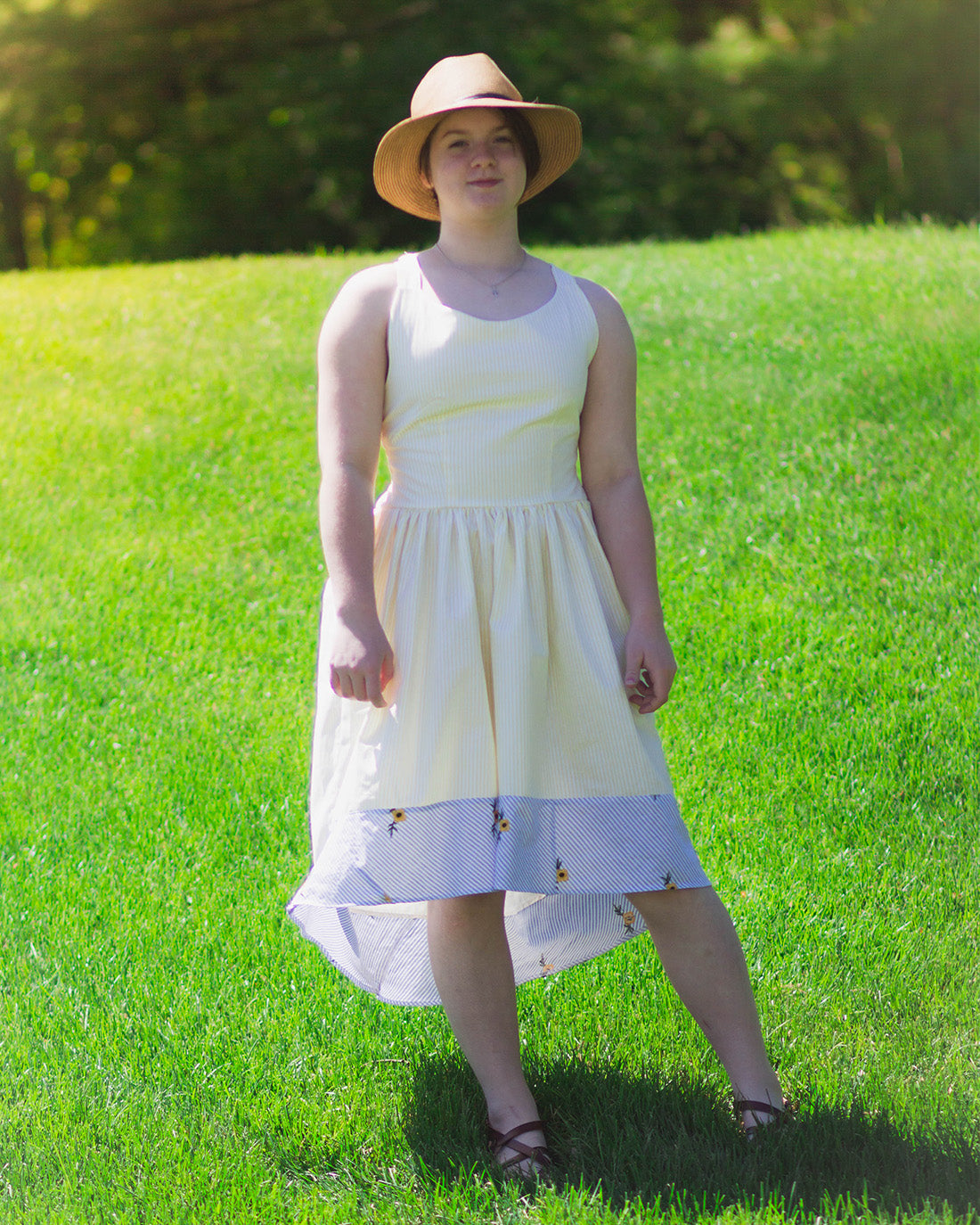 Sunflower Peplum & Sundress | Sunflower Seams Pattern Company | Digital PDF Sewing Pattern