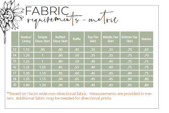 Junior Zinnia Shirred Dress Digital Sewing Pattern