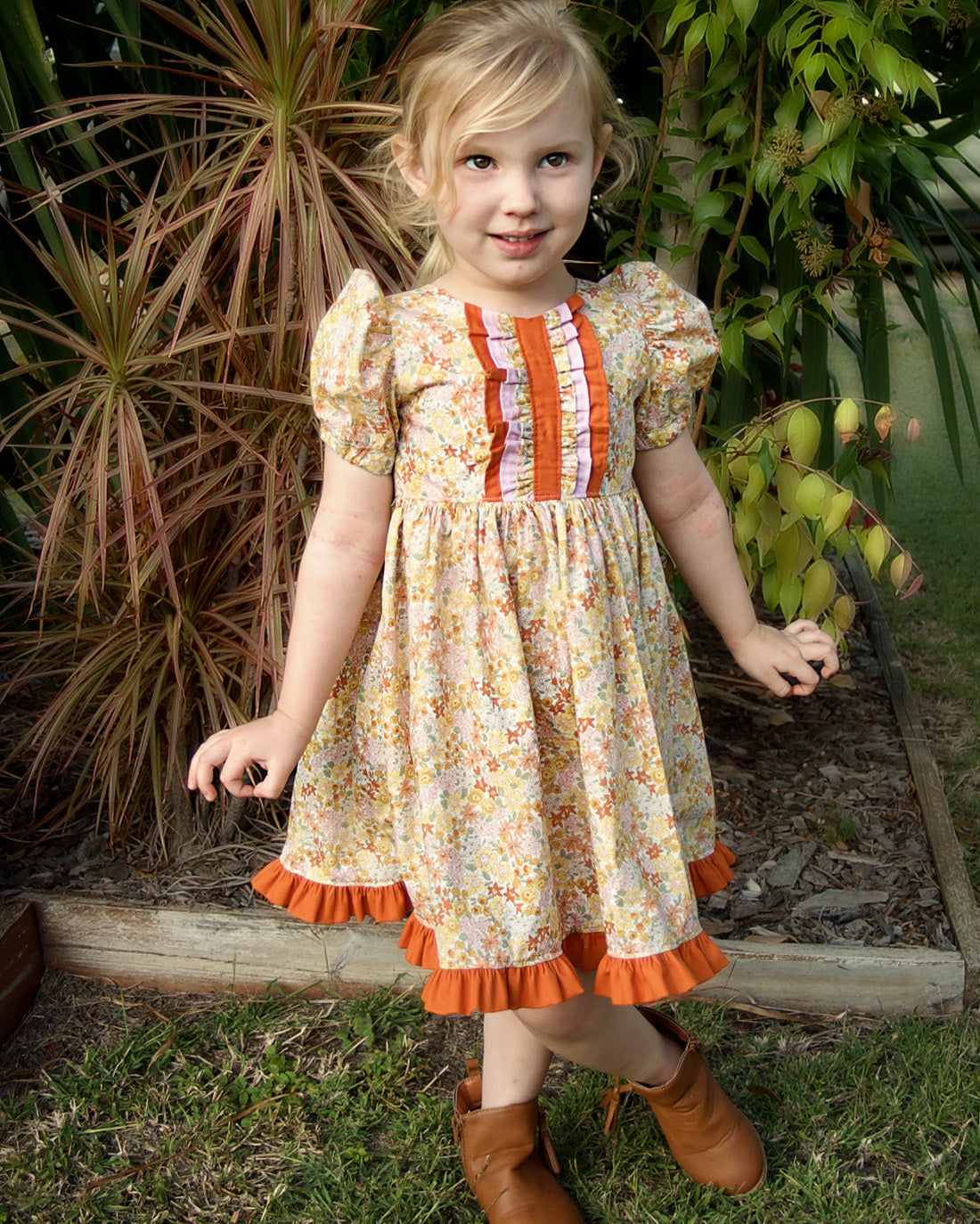 Chrysanthemum dress clearance