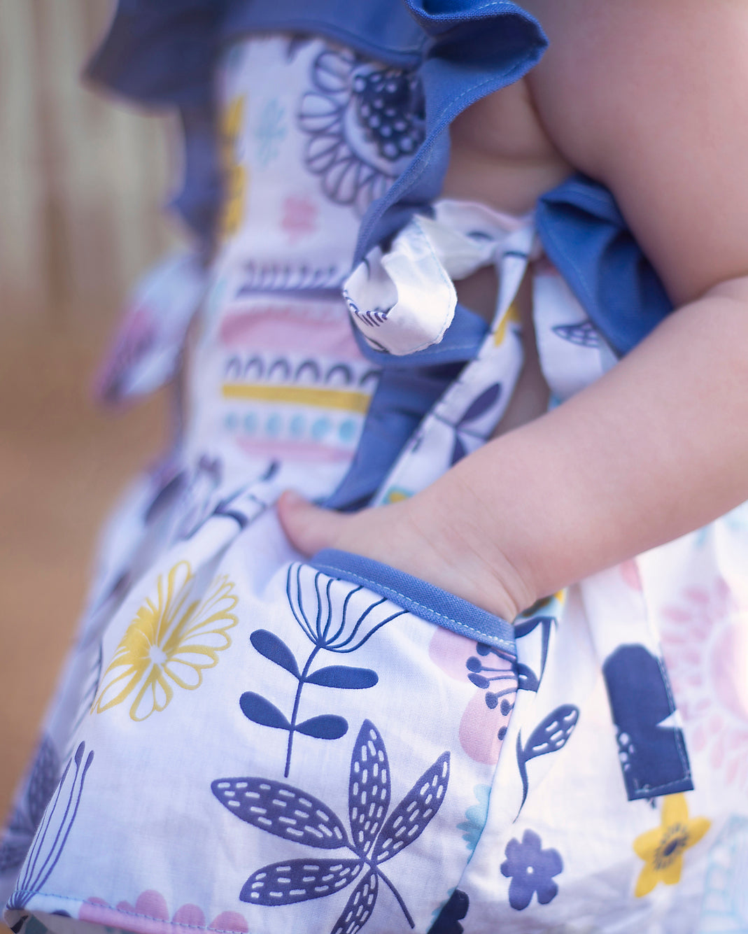 Lavender Dress and Tunic/Shorts Set | Sunflower Seams Pattern Company | Digital Sewing Pattern