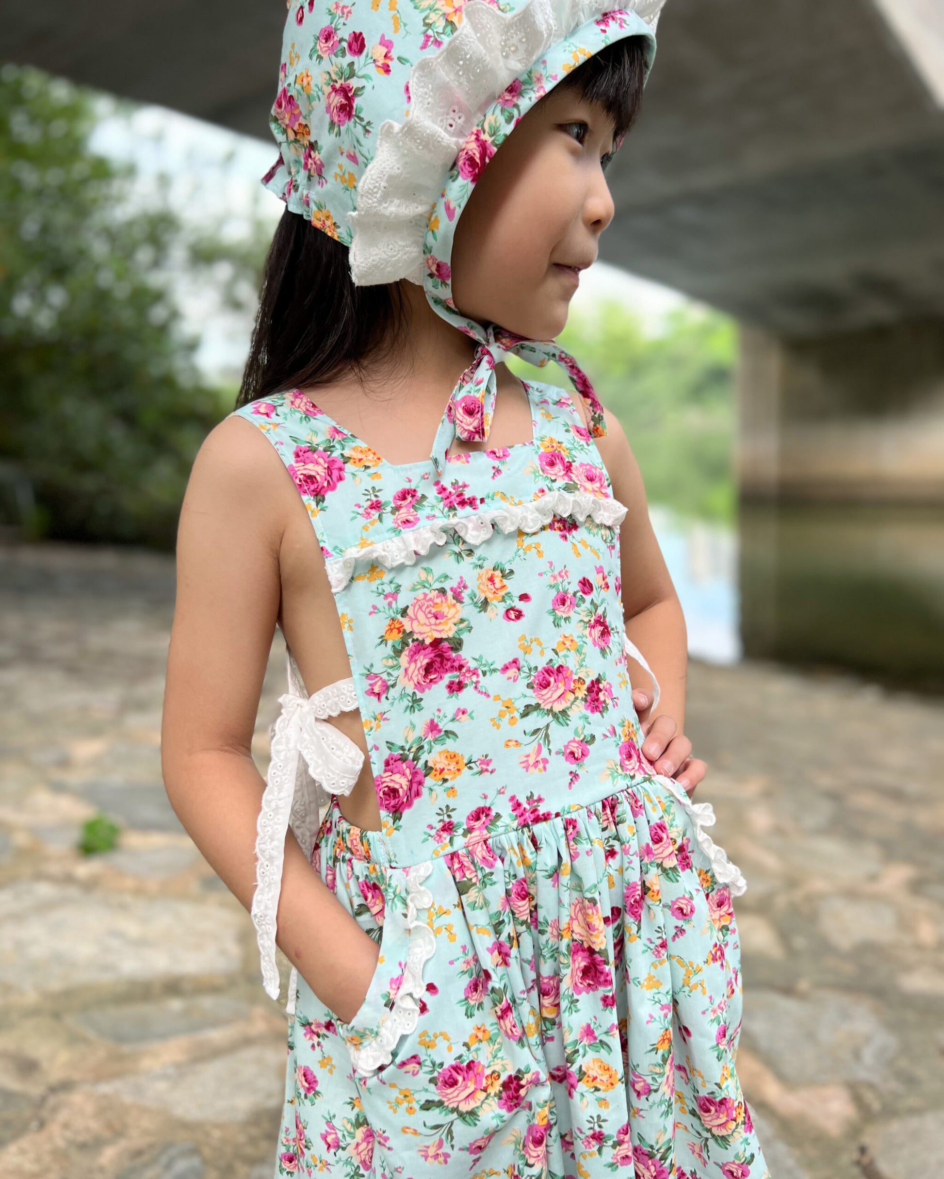 Lavender Dress and Tunic/Shorts Set | Sunflower Seams Pattern Company | Digital Sewing Pattern