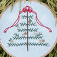 Peppermint Hand Embroidery | Sunflower Seams Pattern Co. | Digital Hand Embroidery Pattern