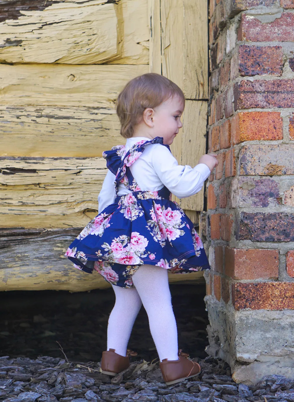 Baby Willow Romper, Dress, & Bloomers Digital Sewing Pattern