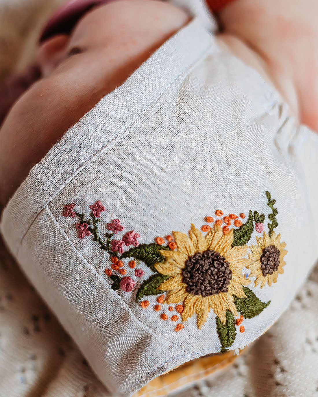 Sunflower Fields Embroidery Pattern | Sunflower Seams Pattern Company | Digital PDF Embroidery Pattern