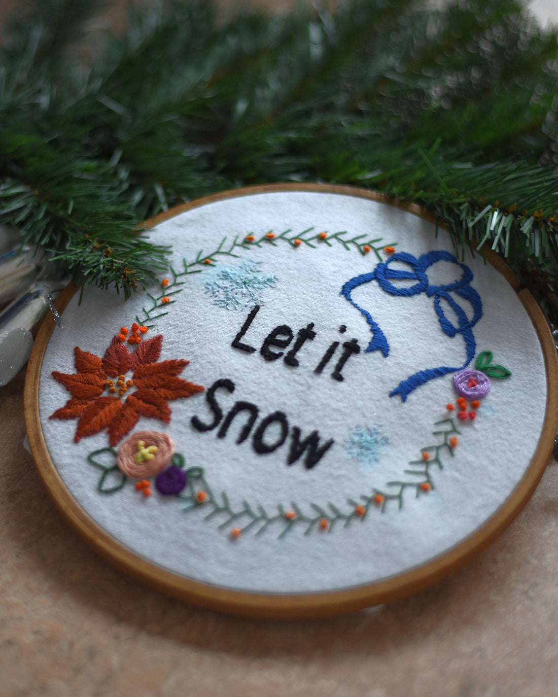 Snowdrop Hand Embroidery | Sunflower Seams Pattern Co. | Digital Hand Embroidery Pattern