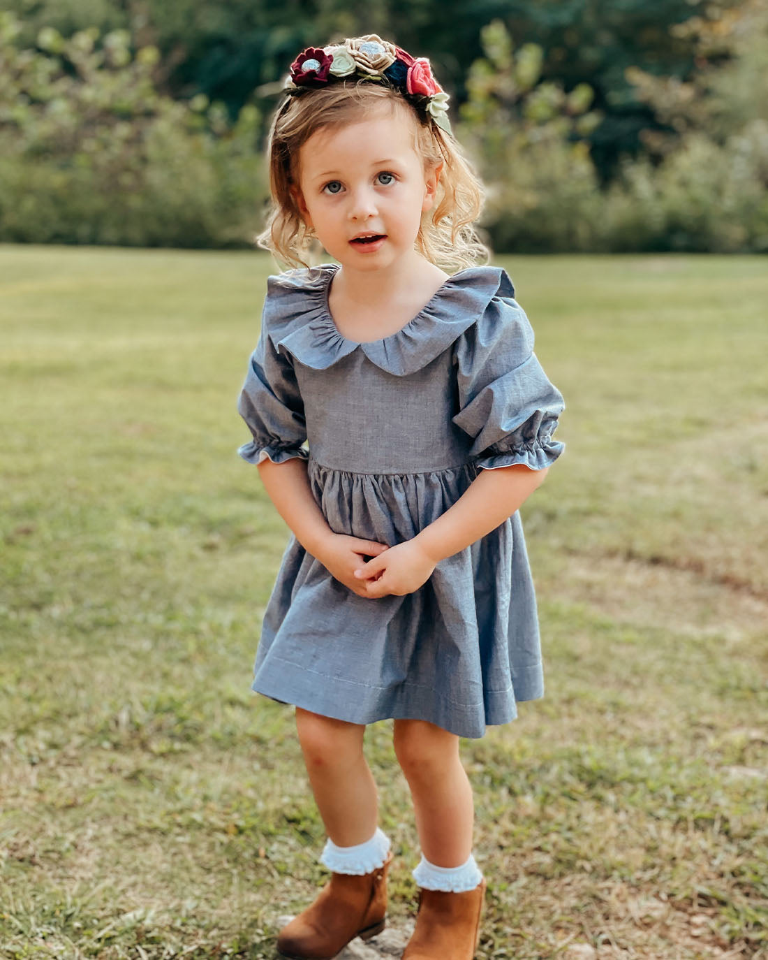 Yarrow Dress Sewing Pattern | Sunflower Seams Pattern Company | Digital PDF Sewing Pattern