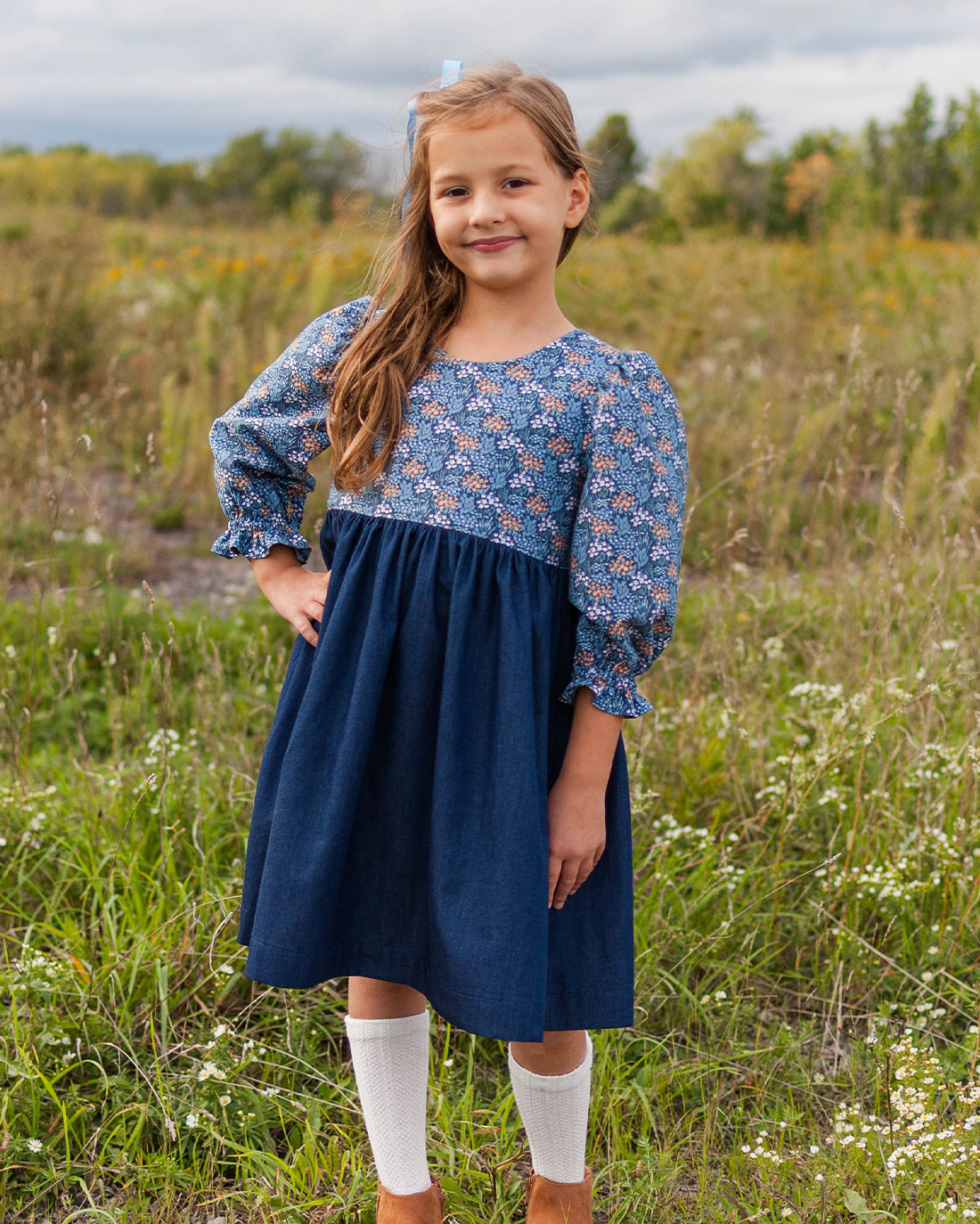 Yarrow Dress Sewing Pattern | Sunflower Seams Pattern Company | Digital PDF Sewing Pattern