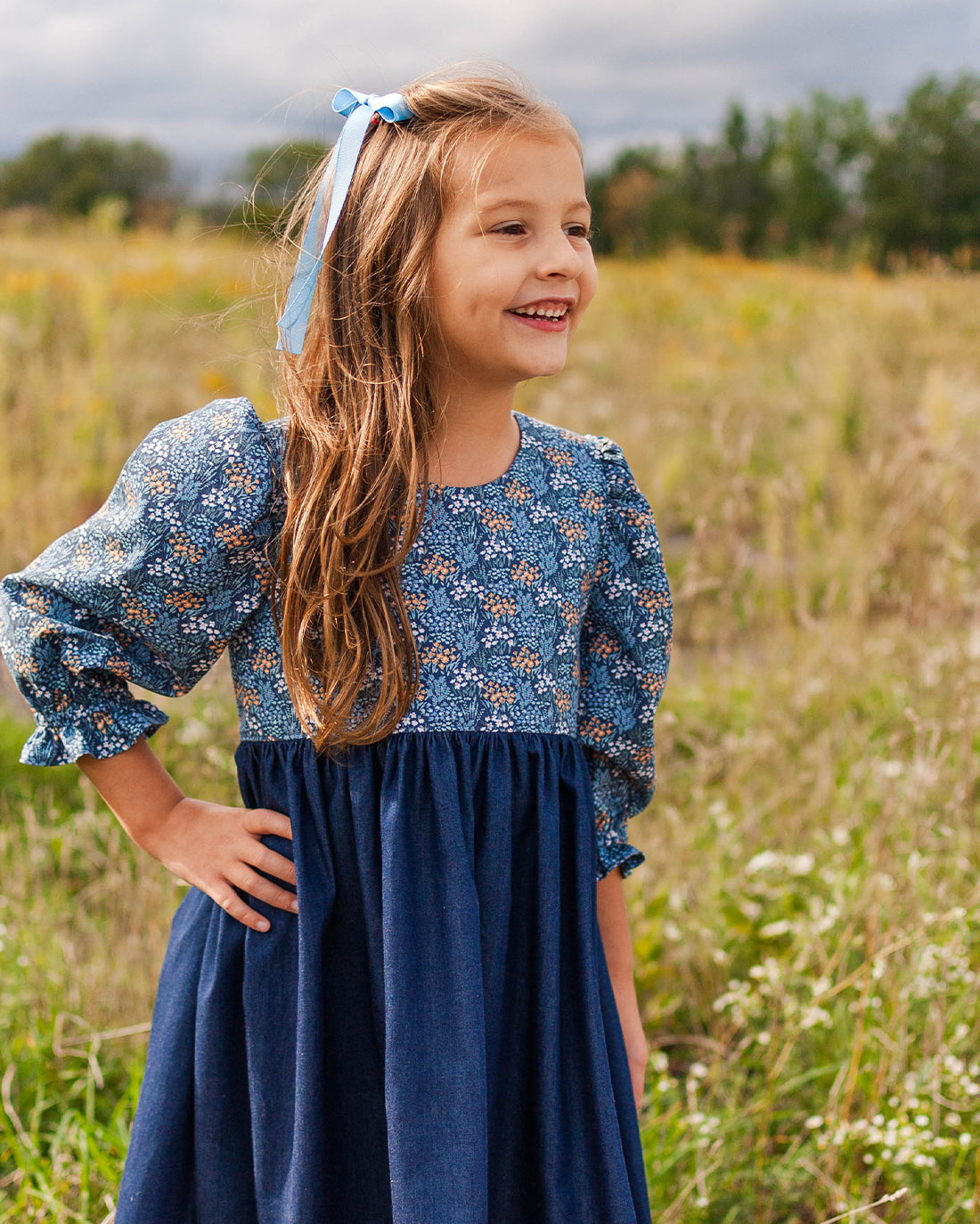 Yarrow Dress Sewing Pattern | Sunflower Seams Pattern Company | Digital PDF Sewing Pattern