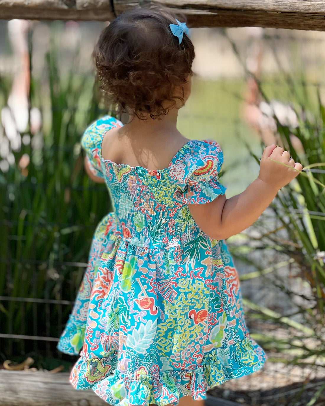 Zinnia Shirred Dress and Romper | Sunflower Seams Pattern Company | Digital Sewing Pattern