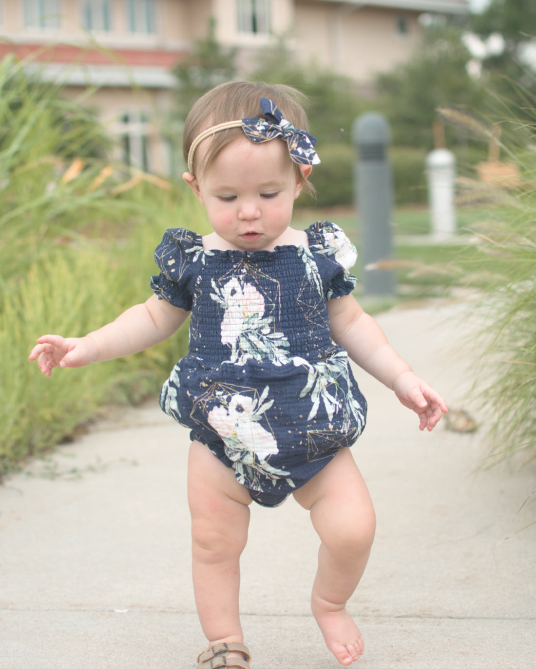 Zinnia Shirred Dress and Romper | Sunflower Seams Pattern Company | Digital Sewing Pattern