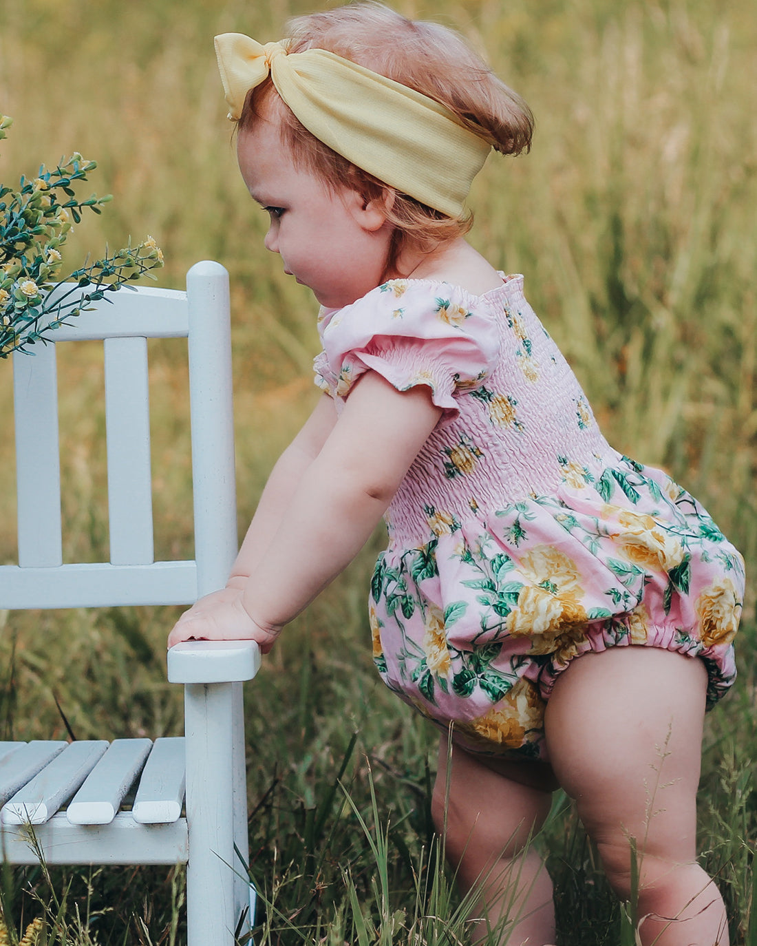 Zinnia Shirred Dress and Romper | Sunflower Seams Pattern Company | Digital Sewing Pattern