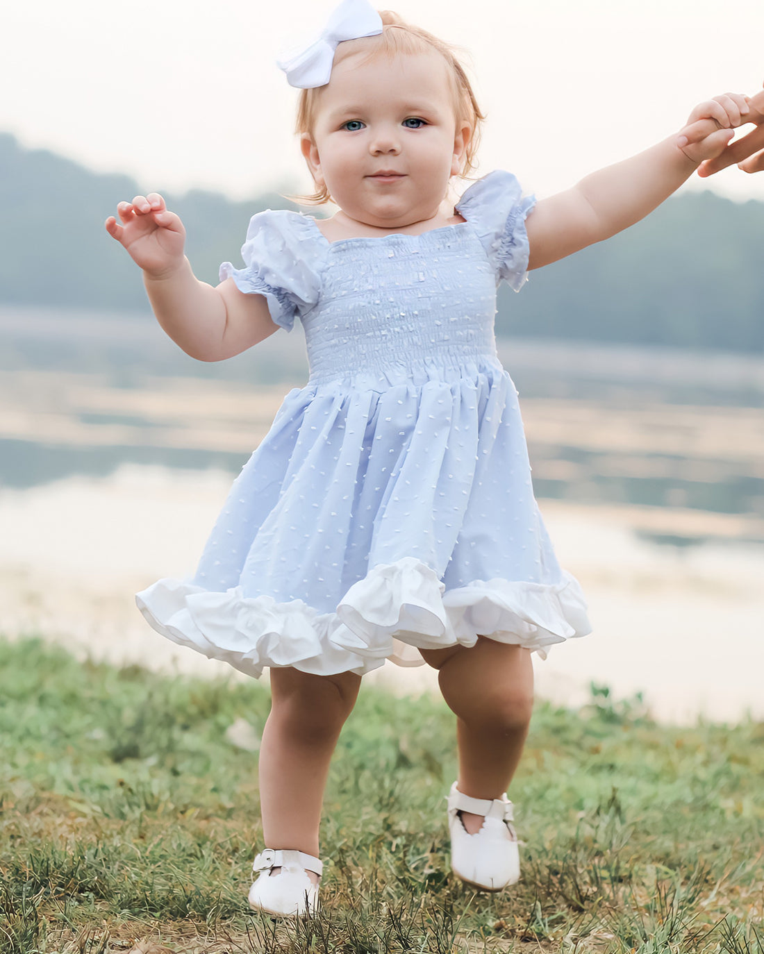 Zinnia Shirred Dress and Romper | Sunflower Seams Pattern Company | Digital Sewing Pattern