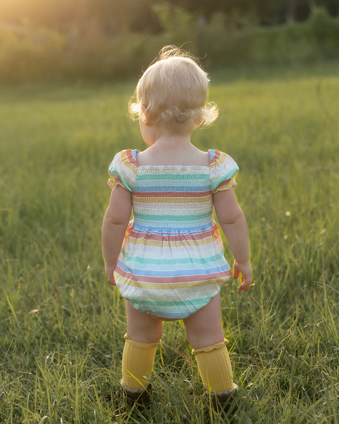 Zinnia Shirred Dress and Romper | Sunflower Seams Pattern Company | Digital Sewing Pattern