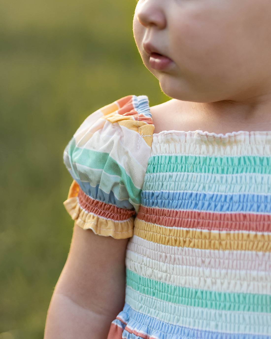 Zinnia Shirred Dress and Romper | Sunflower Seams Pattern Company | Digital Sewing Pattern