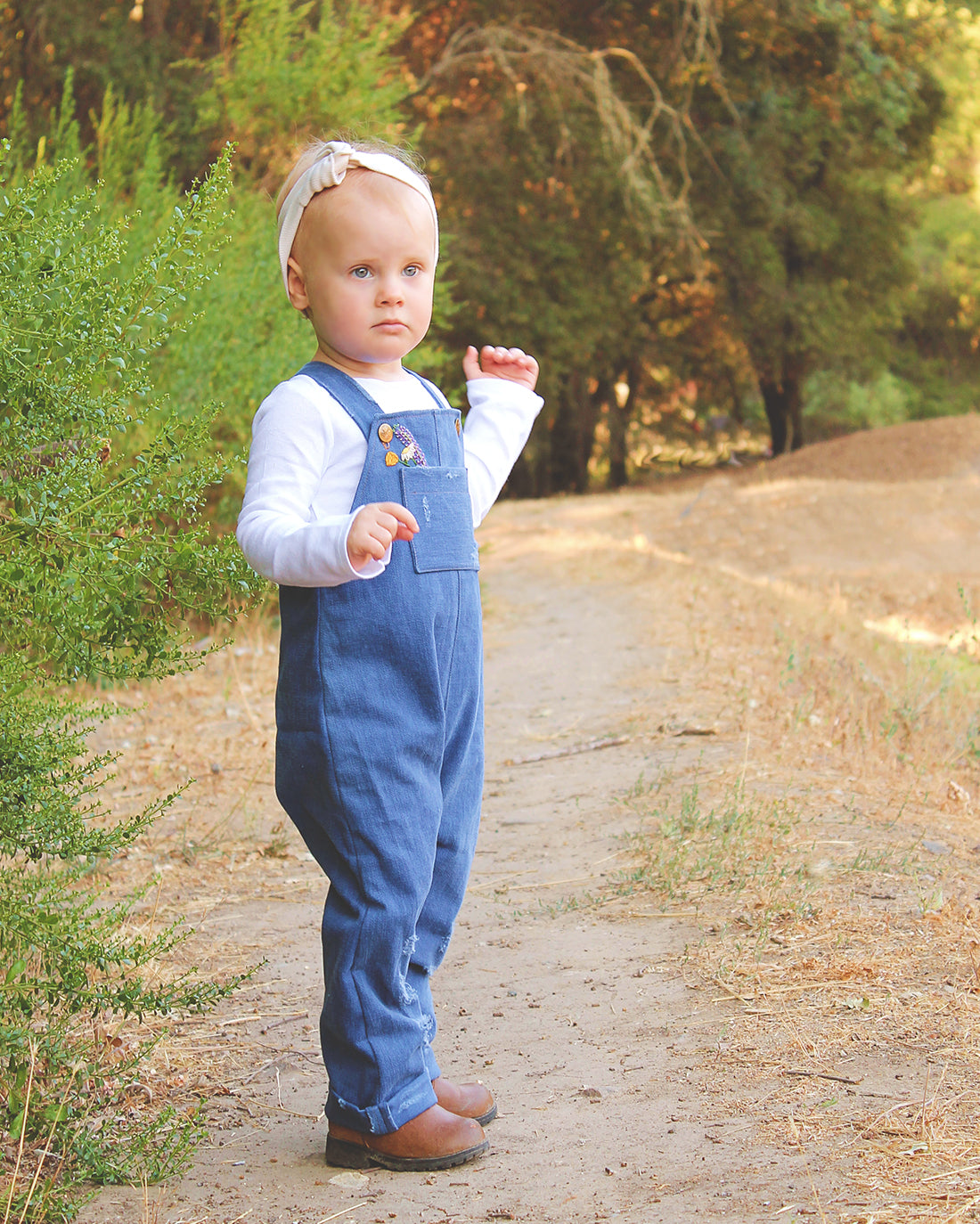 Baby Ash Overalls | Sunflower Seams Pattern Company | Digital PDF Sewing Pattern