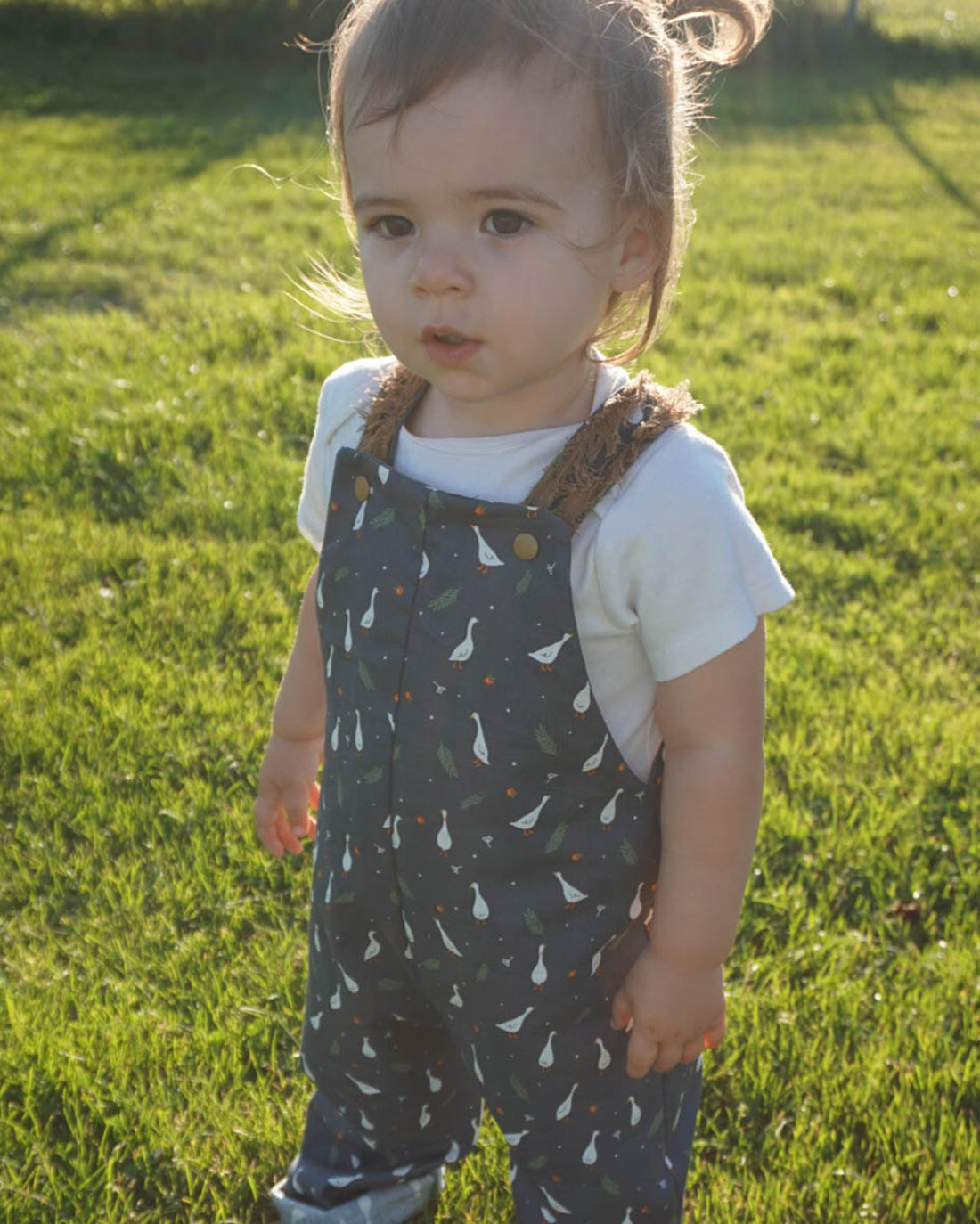 Baby Ash Overalls | Sunflower Seams Pattern Company | Digital PDF Sewing Pattern